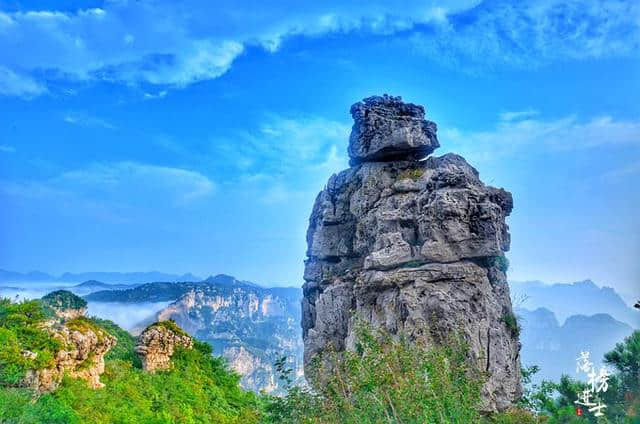 太行山风景最壮观的地方，奇峰怪石峡谷纵横美不胜收，你敢来吗？