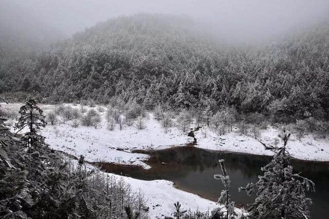 红装素裹踏雪行 自虐徒穿任平生