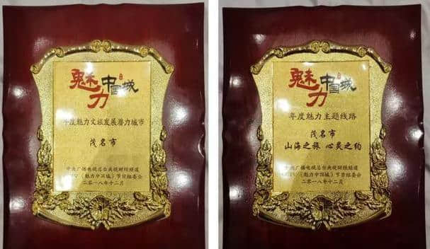 好消息！茂名又喜获2018《魅力中国城》年度两大奖项！