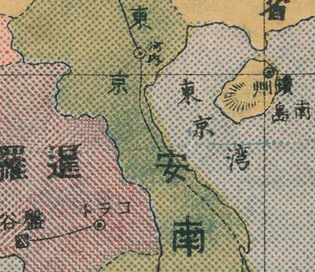 佛印？交趾？安南？6张近代地图告诉你日本人如何称呼越南