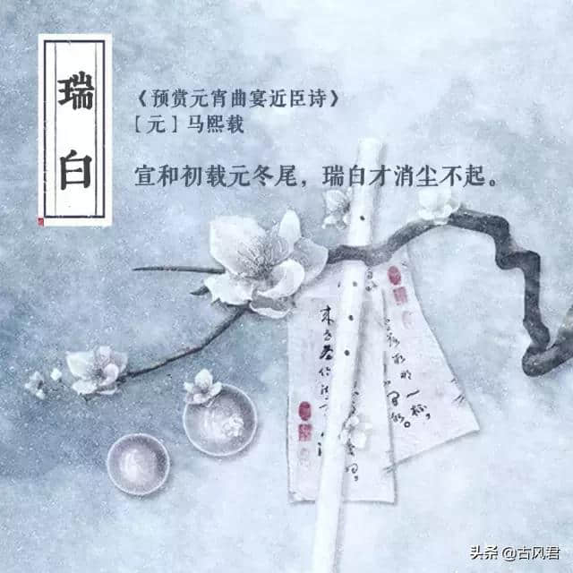 “雪”的20种别称，看完才知道中文博大精深