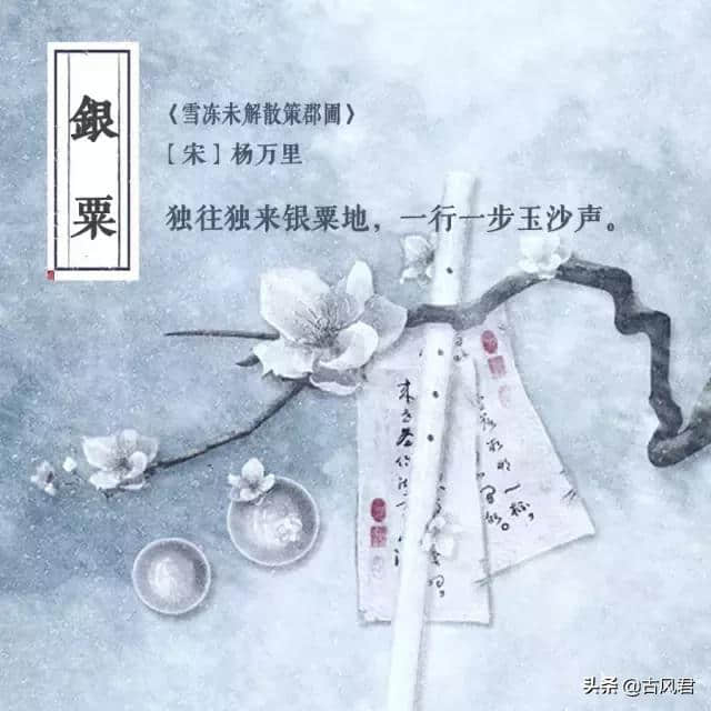 “雪”的20种别称，看完才知道中文博大精深