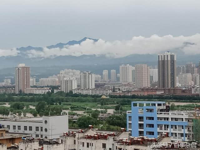 连日阴雨过后，宝鸡影友随拍“云横秦岭似玉带”~图片集锦