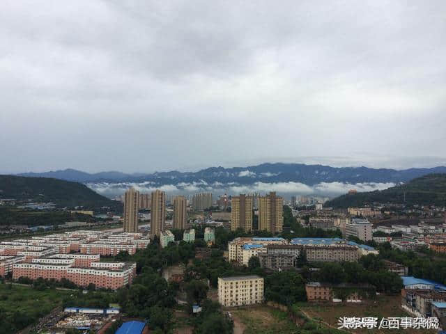 连日阴雨过后，宝鸡影友随拍“云横秦岭似玉带”~图片集锦