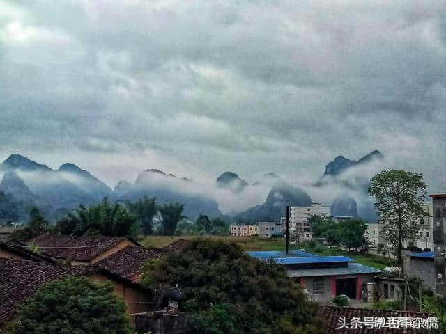 连日阴雨过后，宝鸡影友随拍“云横秦岭似玉带”~图片集锦