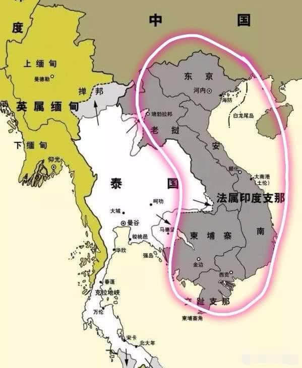 越南地图为何要把老挝和柬埔寨画进去？特殊的历史造成的错觉