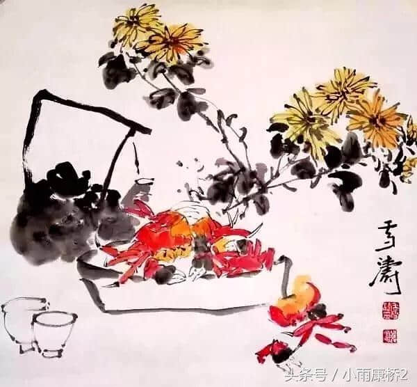 秋天，看王雪涛的这些画最舒服！
