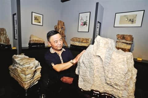 太湖石艺术馆开门迎客 900余块铺满“石痴”收藏路
