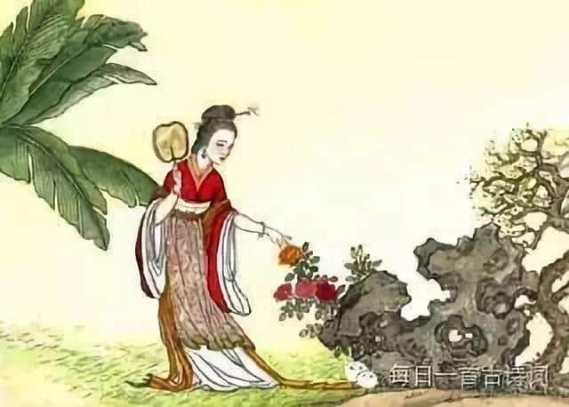 名师解读|刘禹锡《和乐天春词》行到中庭数花朵，蜻蜓飞上玉搔头