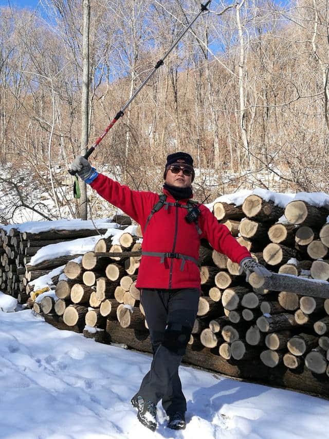 严冬踏雪行 收官寄深情-记林子户外第387次本溪筒子峪一日雪地穿越活动（20180120）