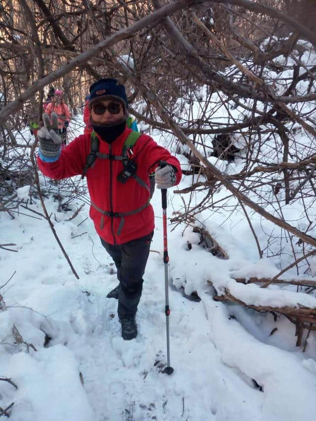 严冬踏雪行 收官寄深情-记林子户外第387次本溪筒子峪一日雪地穿越活动（20180120）